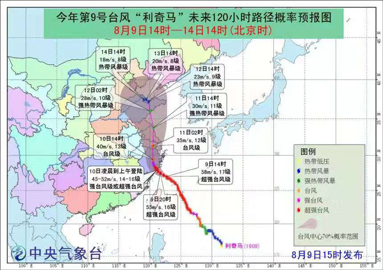 最新：台风“利奇马”来之前，澳门十大网赌最新排名积极防汛