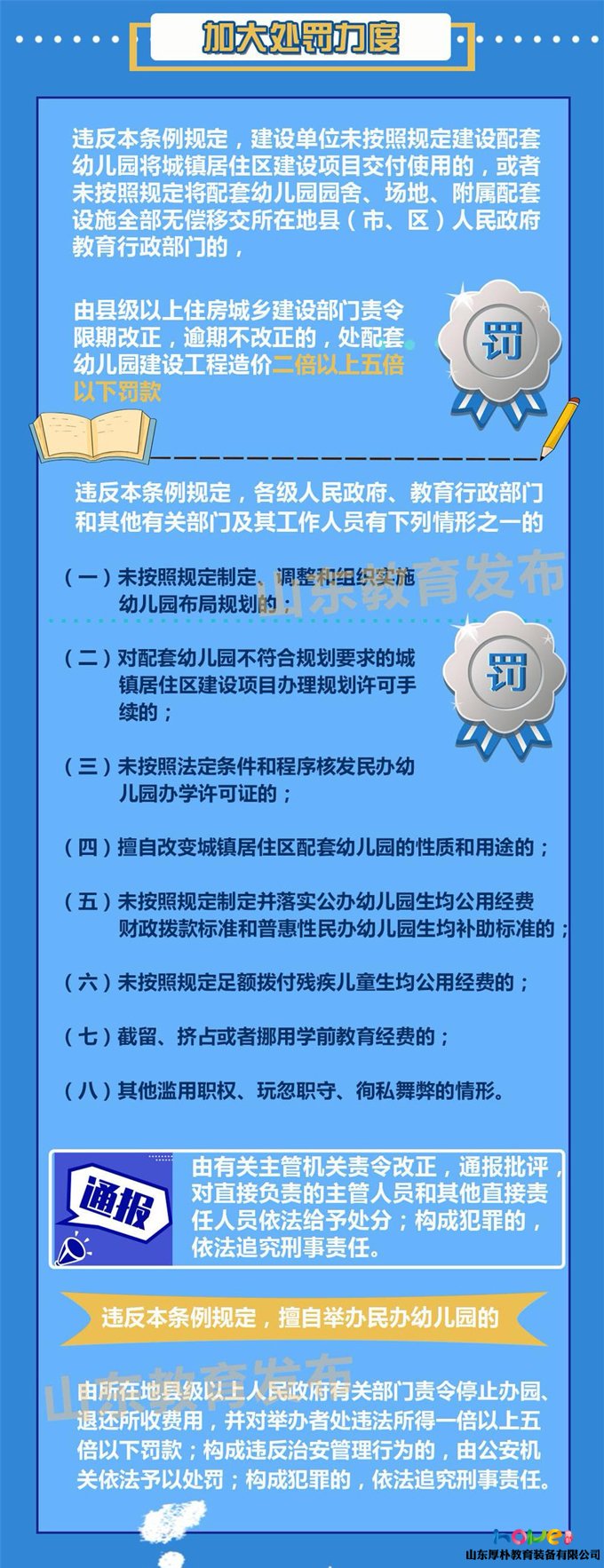 一图读懂！《山东省学前教育条例》2020年1月1日起施行